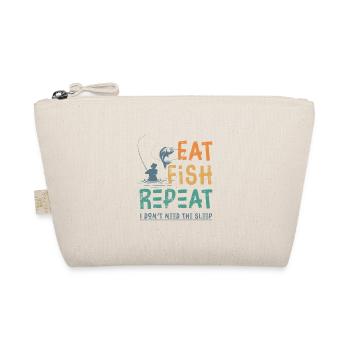 Eat Fish Repeat: I Don’t Need Sleep - Organic Pouch - nature - Front