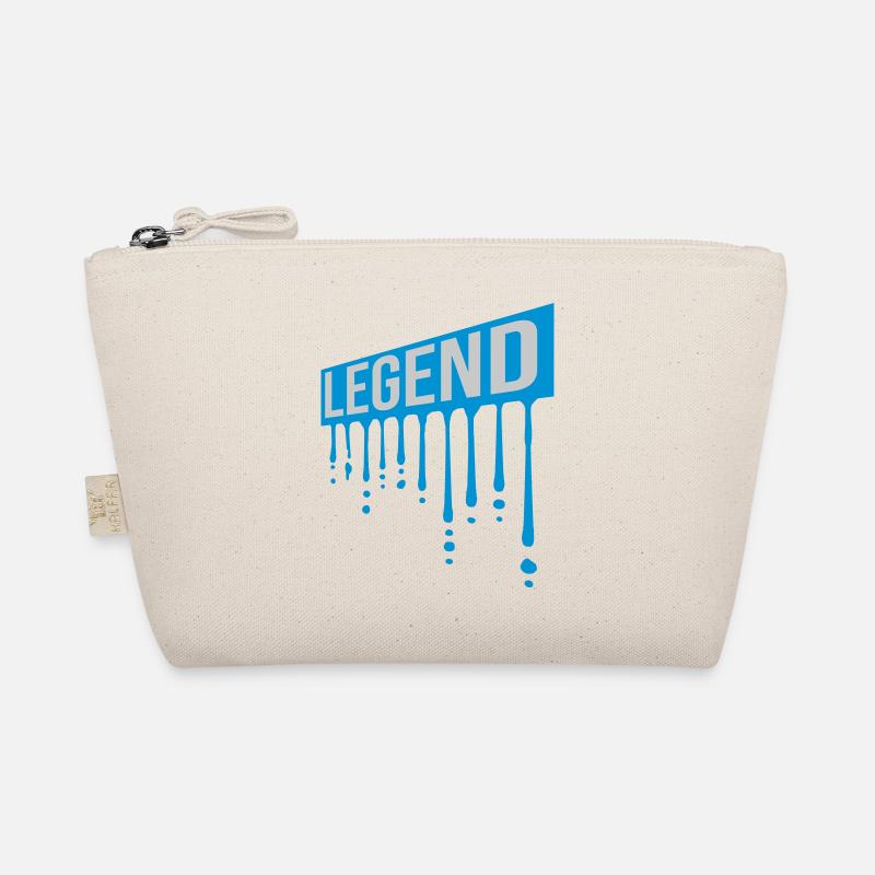Legend Shield Graffiti Drops Organic Pouch