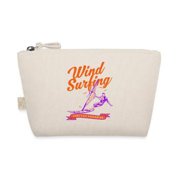 Windsurfing-Surfer-Sommer-Wassersport - Bio-Täschchen - Natur - Vorne