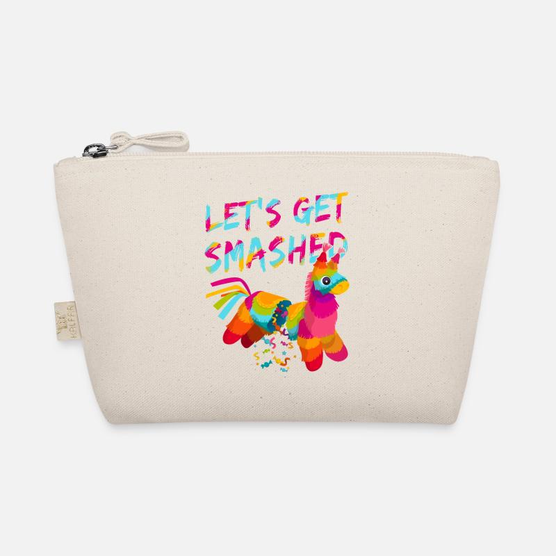 Let's Get Smashed Pinata - Organic Pouch - nature