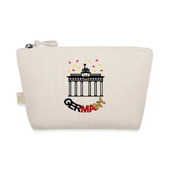 Germany Berlin German German flag - Organic Pouch - nature - Front