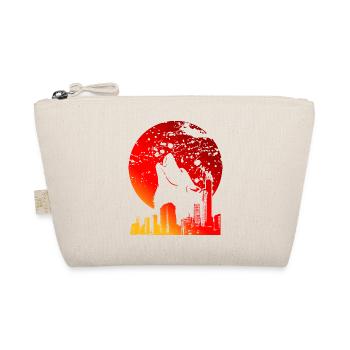 BLOOD MOON | RED FULL MOON GIFTS - Organic Pouch - nature - Front