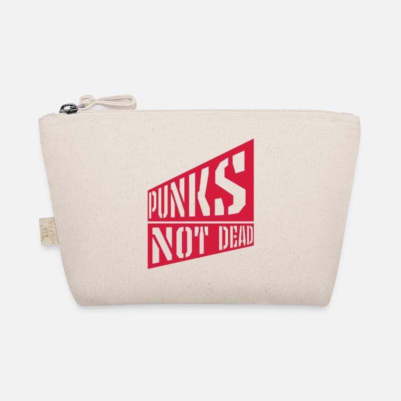 punks not dead Zitat Bio-Täschchen