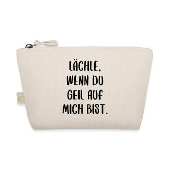 lächeln Party saufen feiern sexy lifestyle Spaß - Bio-Täschchen - Natur - Vorne