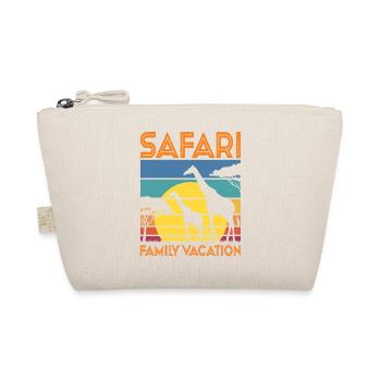 Safari Family Holiday - Organic Pouch - nature - Front