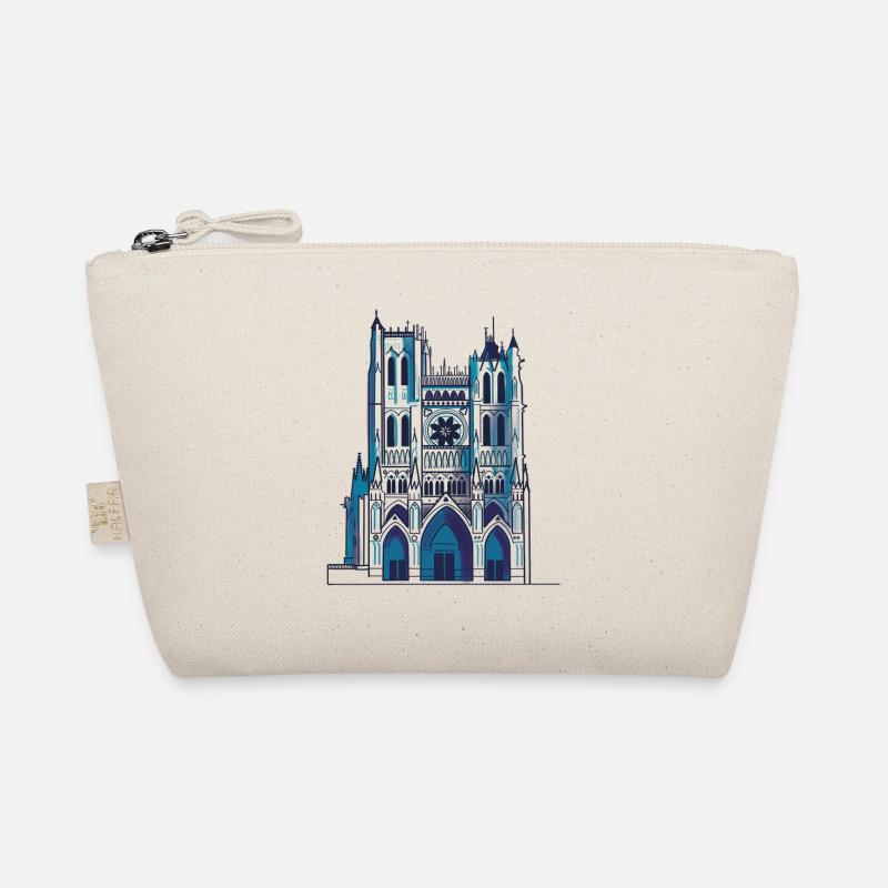 Amiens Cathedral Organic Pouch