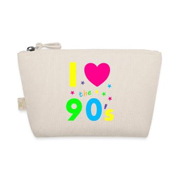 J’adore les années 90 - Trousse biologique - nature - Devant