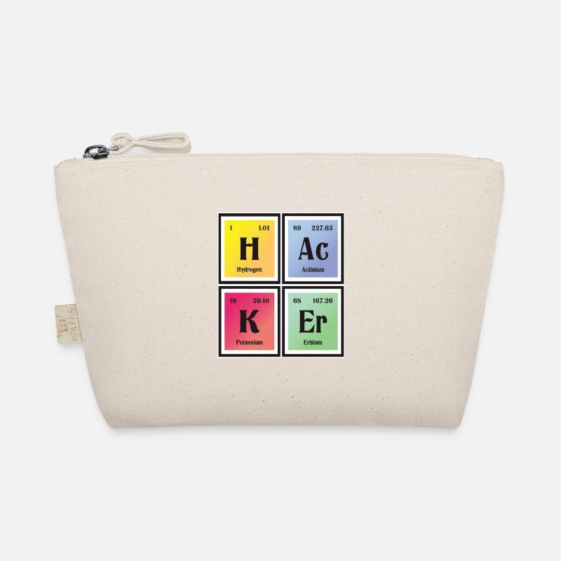Hacker | Periodic Table of Elements Organic Pouch
