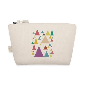 Colorful Pyramids - Bio-Täschchen - Natur - Vorne