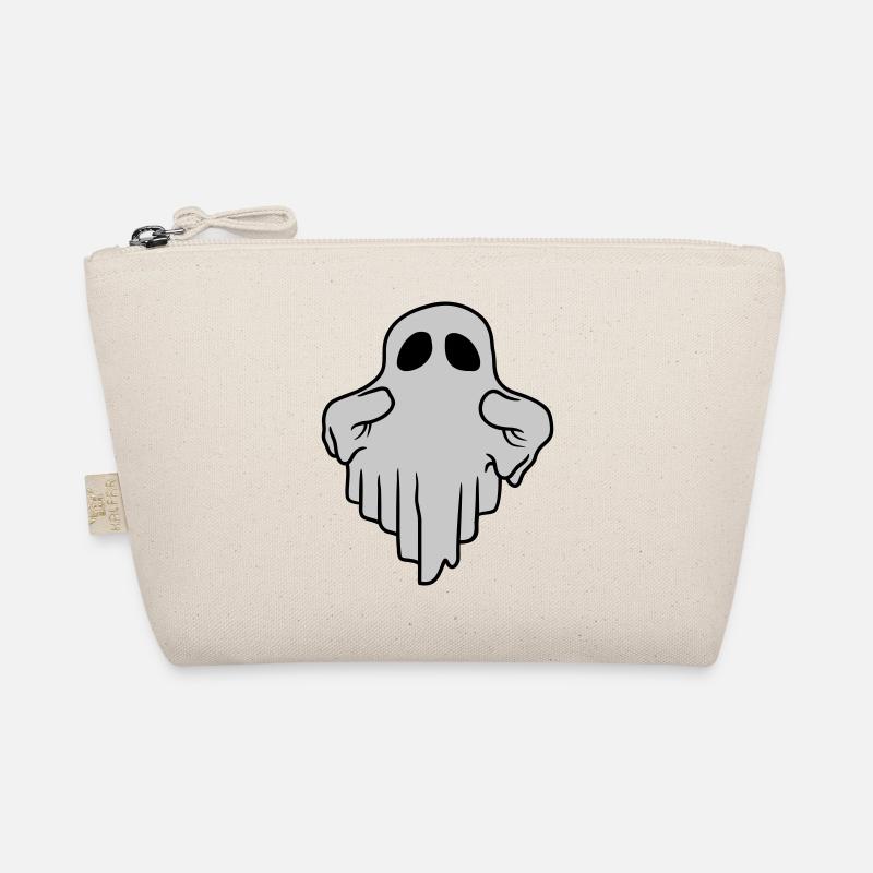 Funny Floating Ghost Comic Organic Pouch