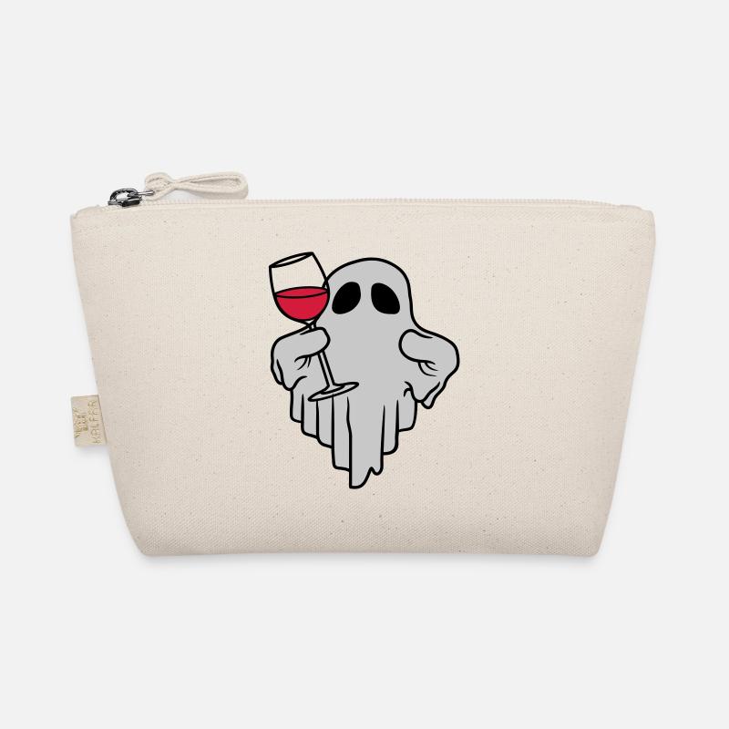 Wein trinkender Geist Comic Bio-Täschchen