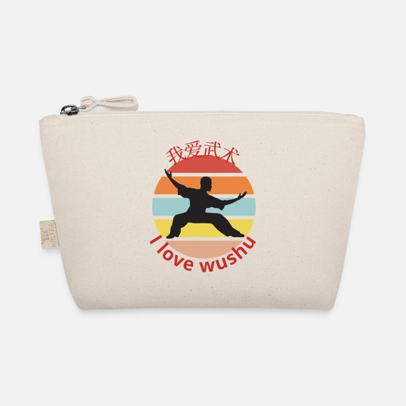 I love wushu - Bio-Täschchen - Natur
