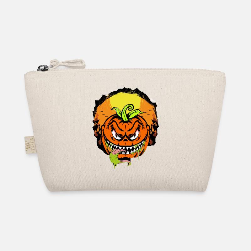 Evil pumpkin Organic Pouch