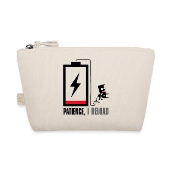 Patience, je recharge... - Trousse biologique - nature - Devant
