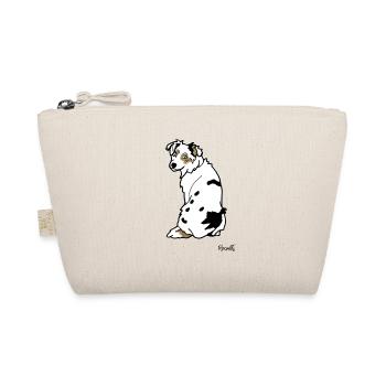 A Beautiful Australian Shepherd Dog. - Organic Pouch - nature - Front
