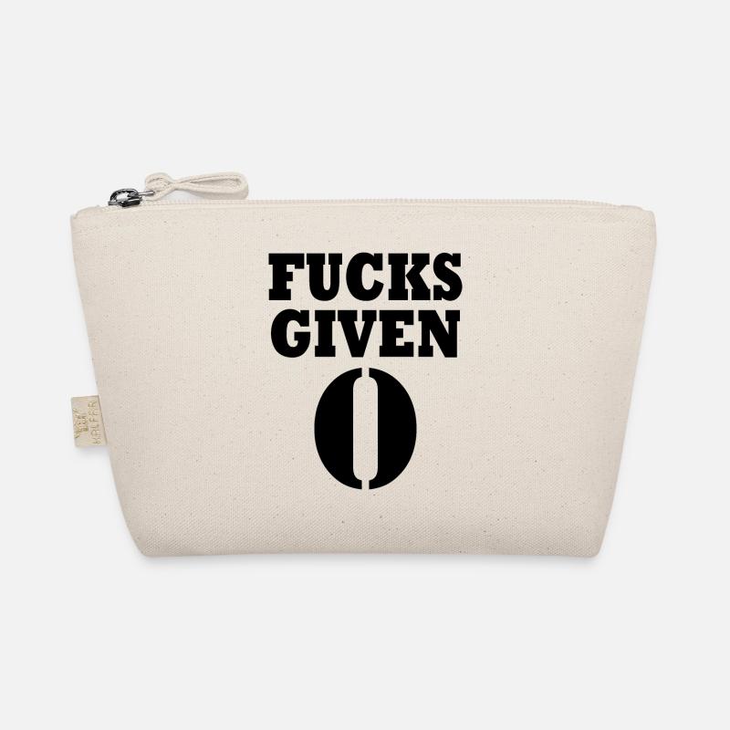 Zero fucks given Bio-Täschchen