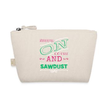 lumber felling carpenter jokes tshirts - Organic Pouch - nature - Front