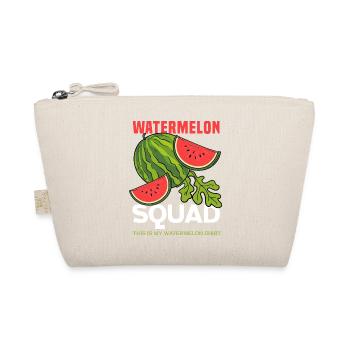 Watermelon Squad Team Tropische Sommerfrüchte - Bio-Täschchen - Natur - Vorne