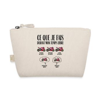 Ce que je fais durant mon temps libre Moto - Trousse biologique - nature - Devant