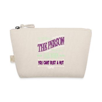 gift geek baseballcoffeemug sayings jokes repair - Bio-Täschchen - Natur - Vorne