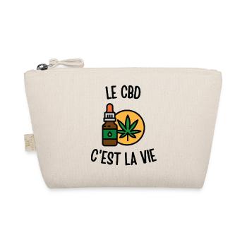 Le CBD c'est la vie - Trousse biologique - nature - Devant