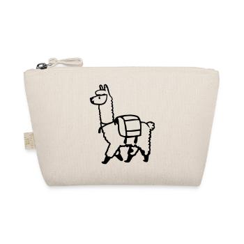 Alpaca Lama Randonnée Idée Cadeau - Trousse biologique - nature - Devant
