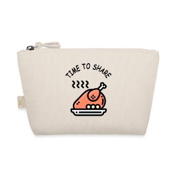 Chicken food delicious food cook gourmet gift - Organic Pouch - nature - Front