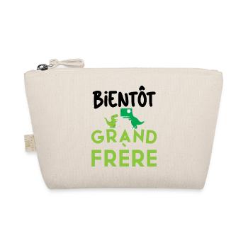 Enfant Bientôt grand frère annonce grossesse - Trousse biologique - nature - Devant