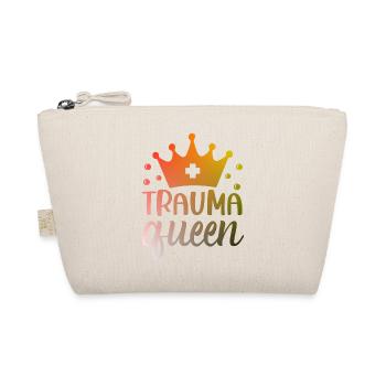 Trauma Queen Nurse - Organic Pouch - nature - Front