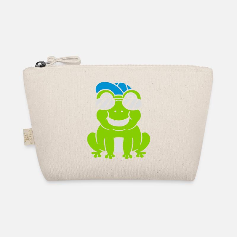 Sunglasses Cap Frog Boy Organic Pouch