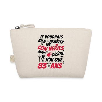 conneries 83 ans / humour anniversaire 83 ans - Trousse biologique - nature - Devant
