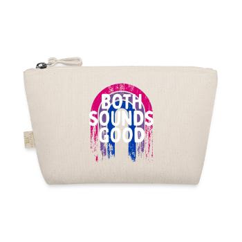 Both Sounds Good Bisexual LGBTQ Bi Pride Funny - Bio-Täschchen - Natur - Vorne