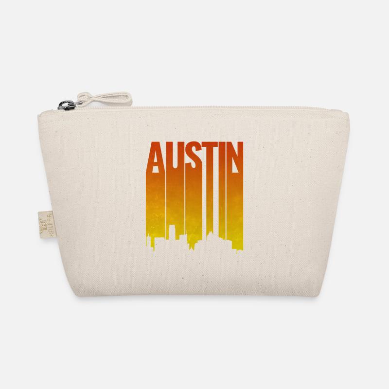 Austin Skyline Evening Light Organic Pouch