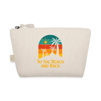 À la plage et retour Vacances Été Tropical - Trousse biologique - nature - Devant