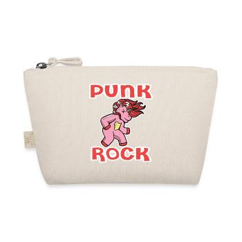 Punkrock Musik Punker Punkrock Irokesenschnitt - Bio-Täschchen - Natur - Vorne