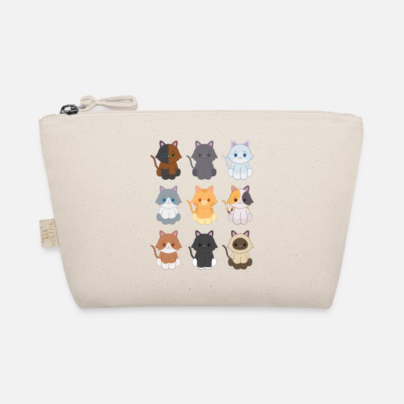 9 small kittens Organic Pouch