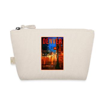Nuit néon de Denver : Pluie en ville - Trousse biologique - nature - Devant