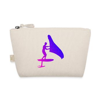 wingfoil women wingsurfen hydrofoil wingsurf - Organic Pouch - nature - Front