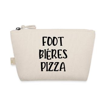 foot bières pizza - Trousse biologique - nature - Devant