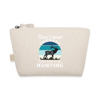 I just need to go hunting original gift hunter - Trousse biologique - nature - Devant