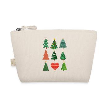 Arbre de Noël cœur - Trousse biologique - nature - Devant