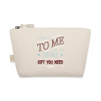Bodybuilder Joke Christmas present awkward funny - Organic Pouch - nature - Front
