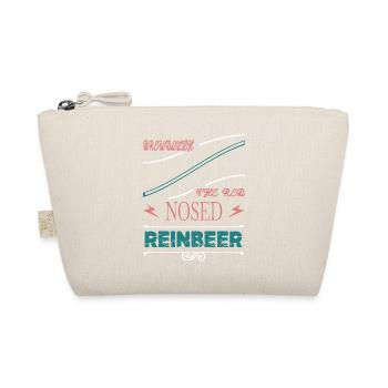 Bubaprints Santa Funny Fun Christmas Tree Mignon - Trousse biologique - nature - Devant
