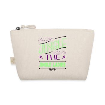 funny christmas birthday dork under the tree - Bio-Täschchen - Natur - Vorne