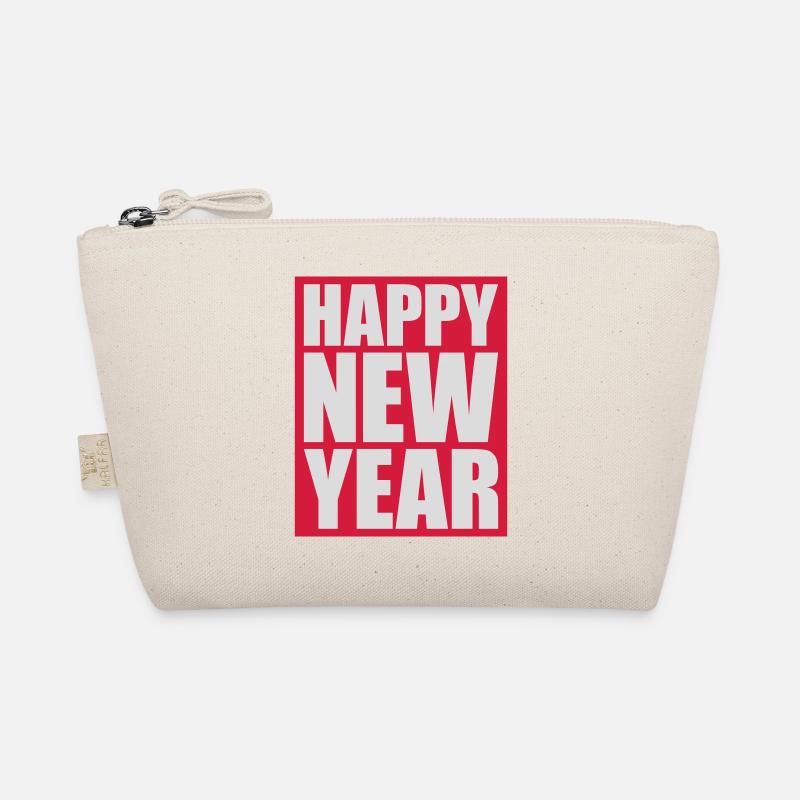 happy new year Zitat - Bio-Täschchen - Natur