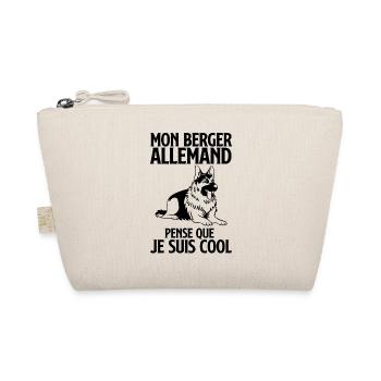 Mon berger allemand pense que je suis cool 1 - Trousse biologique - nature - Devant