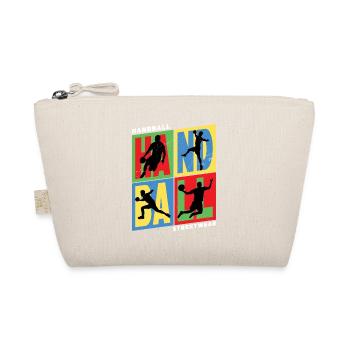 Handball Handball Player Handball Player Vintage Retro - Trousse biologique - nature - Devant