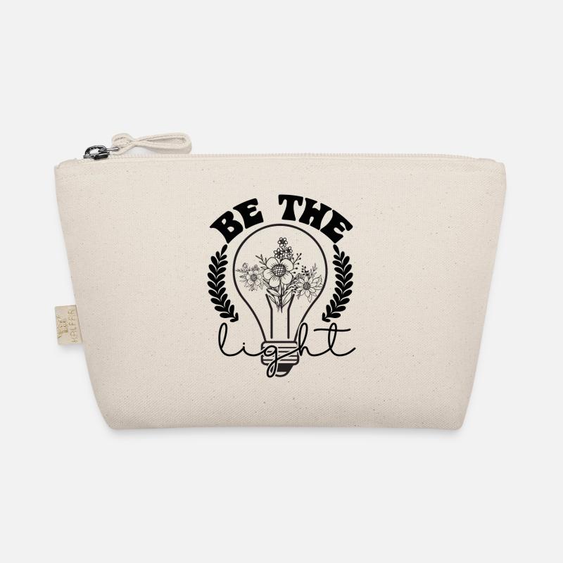 be the light motivation einfach machen Bio-Täschchen