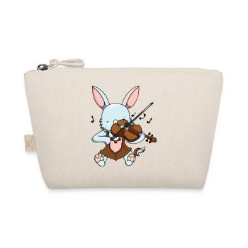Un lapin joue du violon - Trousse biologique - nature - Devant