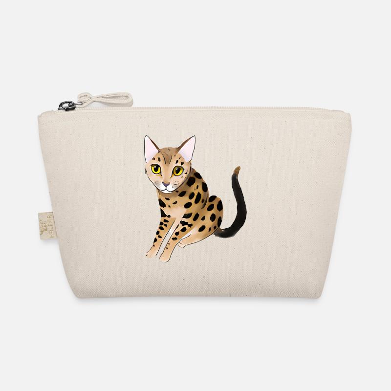 Bengalkatze - Bio-Täschchen - Natur
